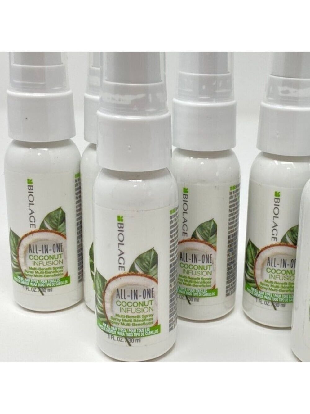 Matrix Biolage All-in-1 Coconut Infusion Multi-Benefit Leave-In 1oz NEW  5 Pack